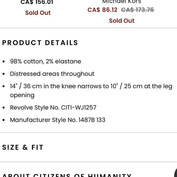 Citizens Of Humanity Rocket High Rise Crop Skinny in Distressed Milos - Picture 2 of 11